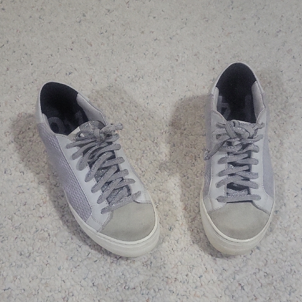 P448 You Can Surf Later Women's Gray Casual Sneakers